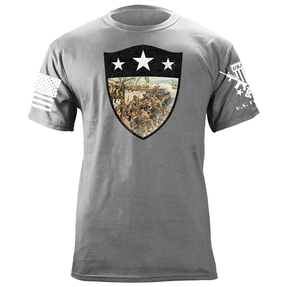 Battle of Guilford Courthouse Shield T-Shirt Shirts 87110-3XL-HG