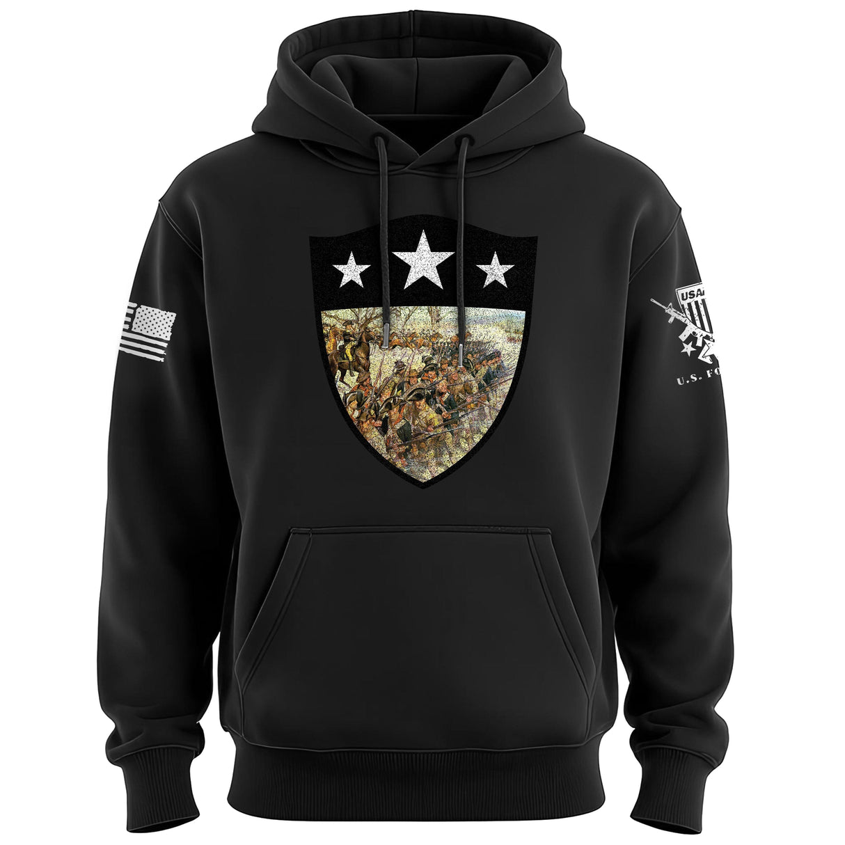Battle of Guilford Courthouse Shield Hoodie Hoodies 