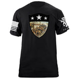Battle of Guilford Courthouse Shield T-Shirt Shirts 87110-S-BK