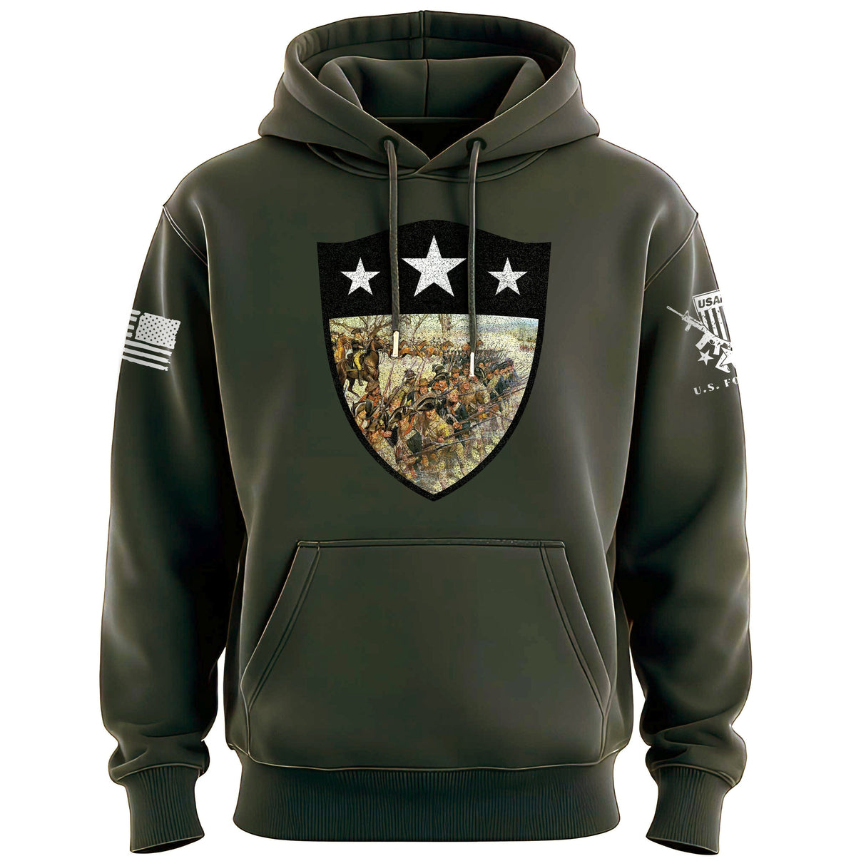 Battle of Guilford Courthouse Shield Hoodie Hoodies 