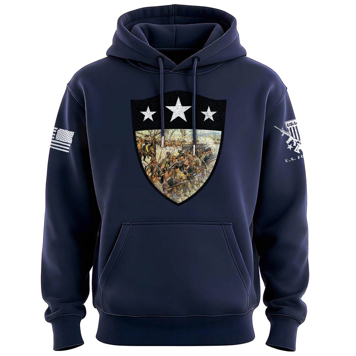 Battle of Guilford Courthouse Shield Hoodie Hoodies 