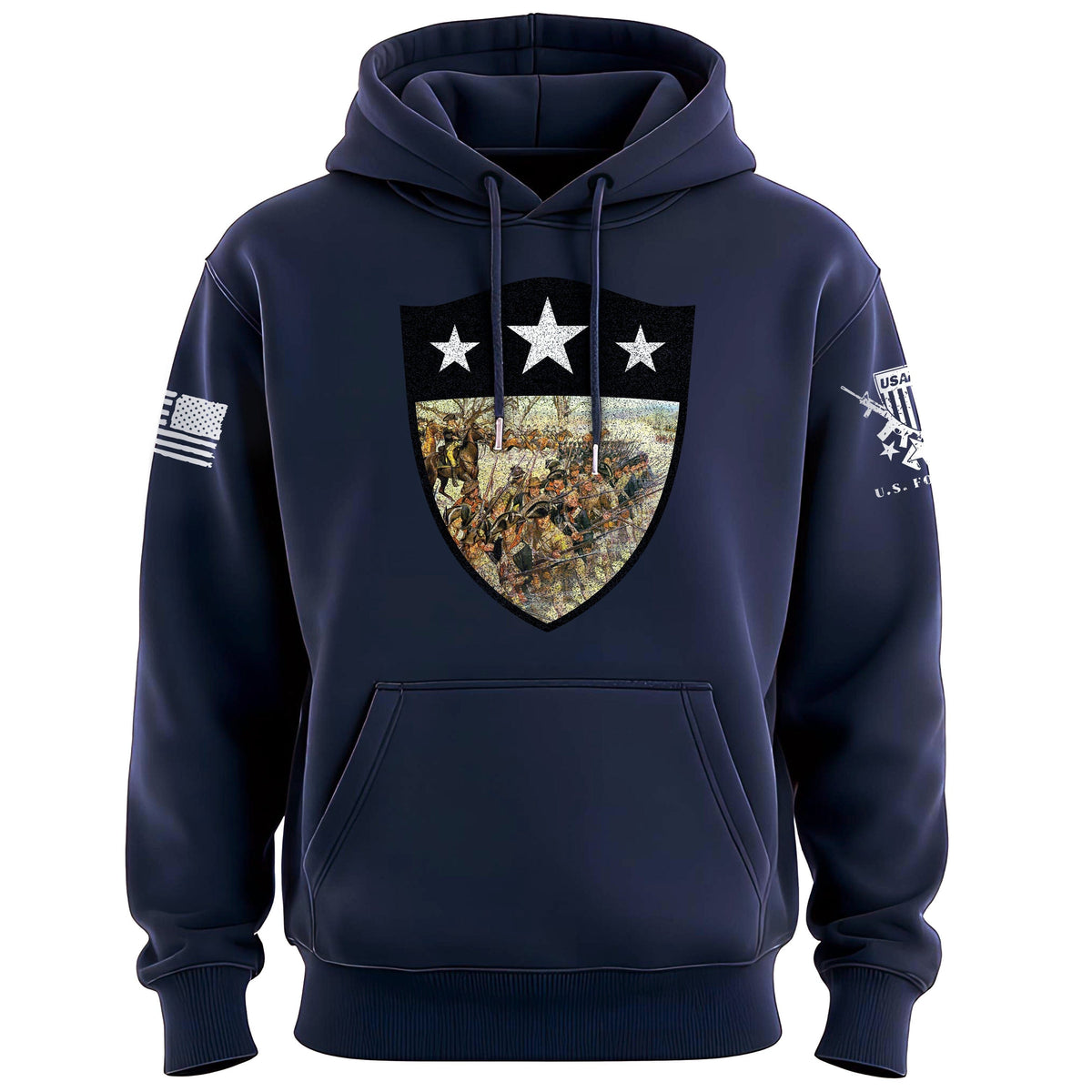 Battle of Guilford Courthouse Shield Hoodie Hoodies 