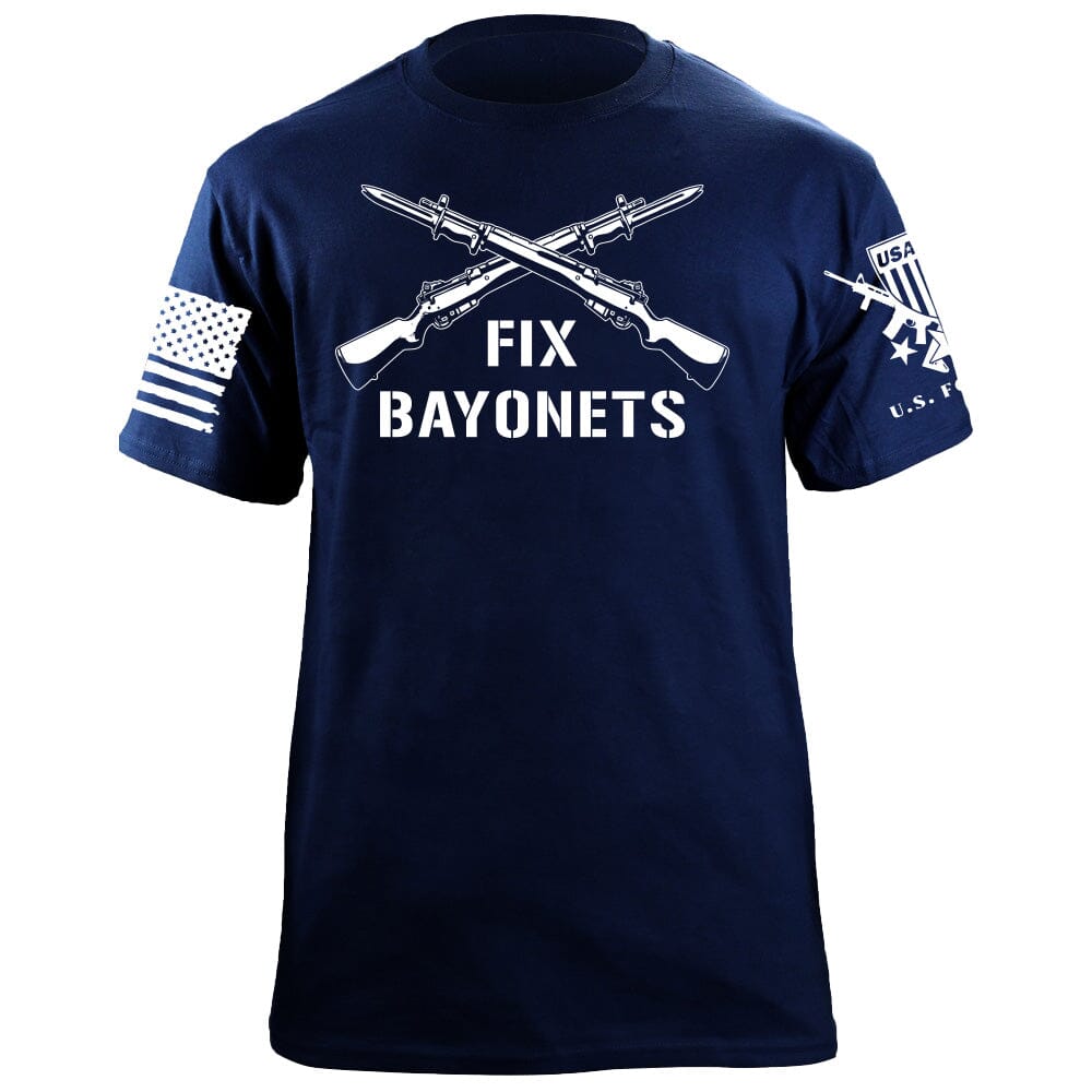 Fix Bayonets M-14 T-Shirt Shirts 88161-S-NAVY