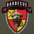 2-356th Tactical Barbecue Group T-Shirt - Red & Yellow Shirts 