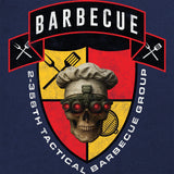 2-356th Tactical Barbecue Group T-Shirt - Red & Yellow Shirts 