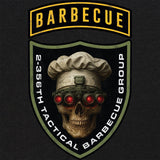 2-356th Tactical Barbecue Group T-Shirt - Green & Yellow Shirts 