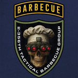 2-356th Tactical Barbecue Group T-Shirt - Green & Yellow Shirts 