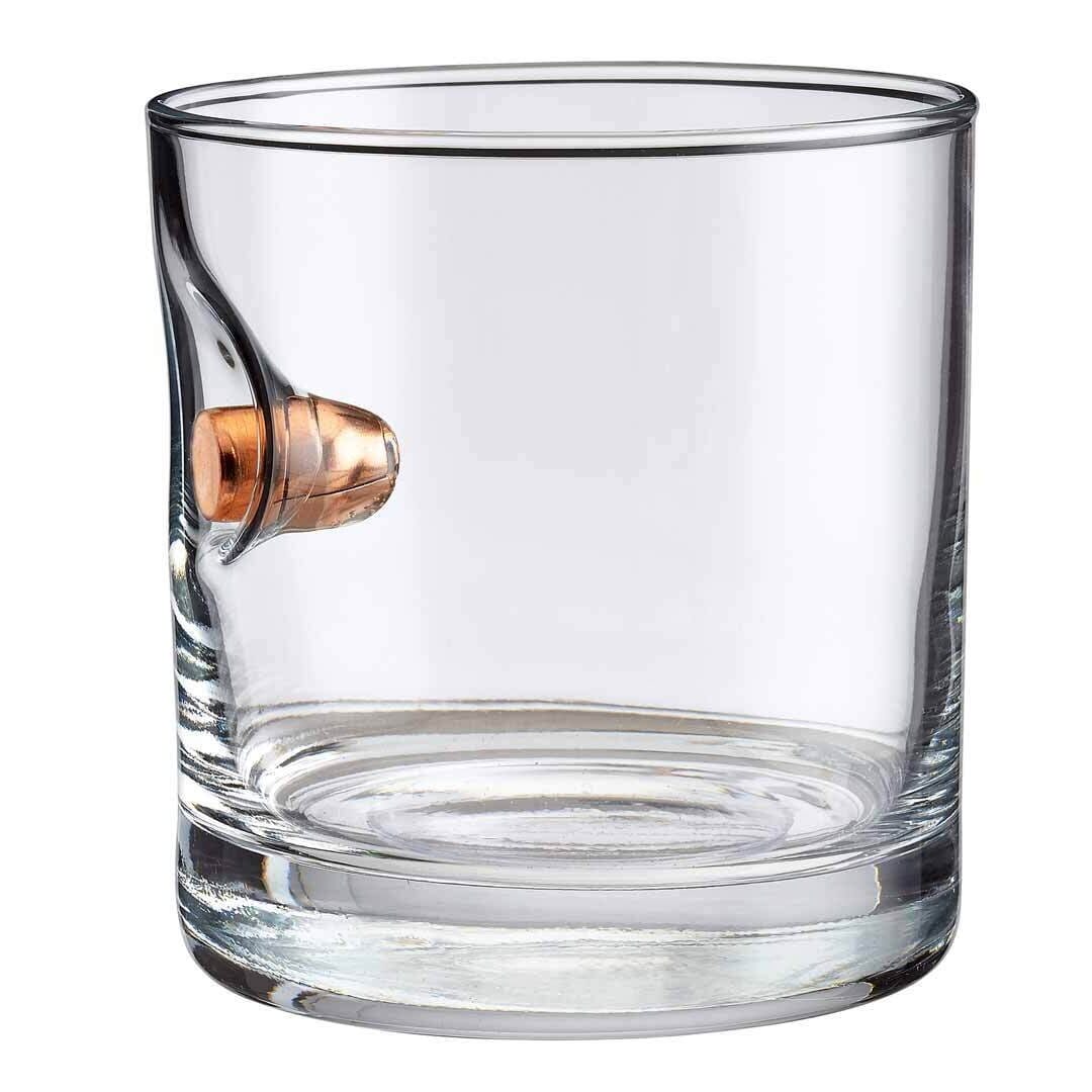 Whiskey Glass with .308 Bullet – Made in USA | USAMM