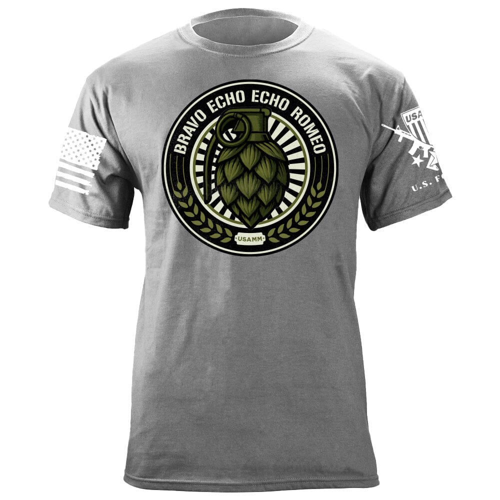 Bravo Echo Echo Romeo BEER T-Shirt Shirts 86372-S-HG