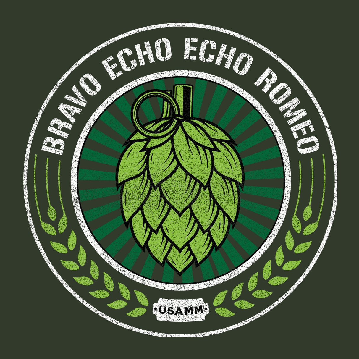 Bravo Echo Echo Romeo Grenade Hoodie Hoodies 