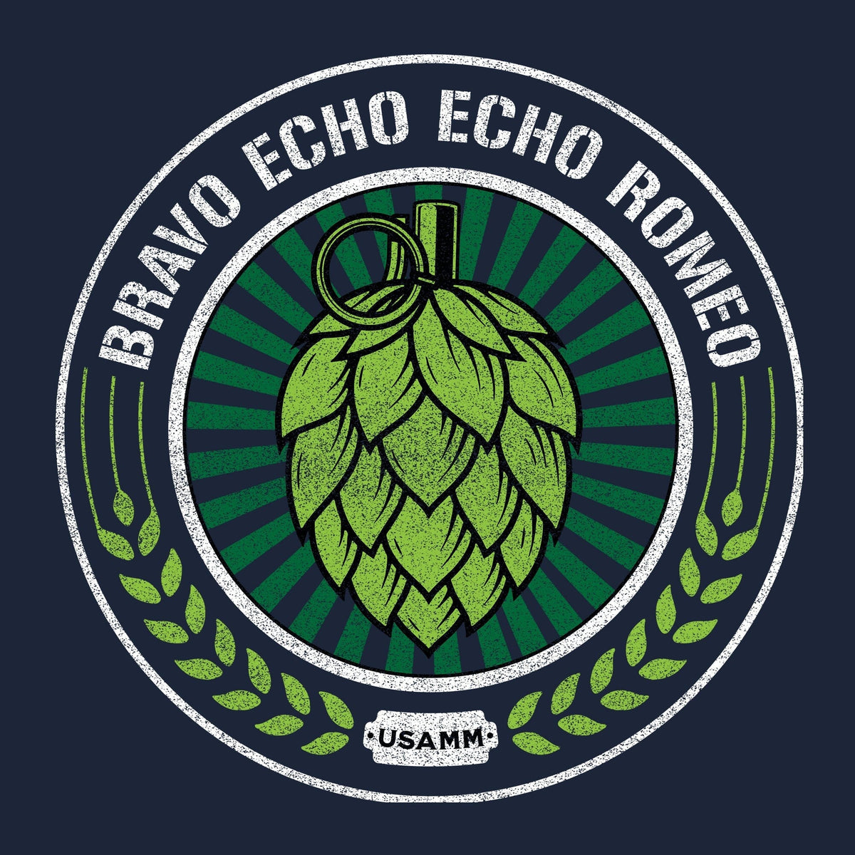 Bravo Echo Echo Romeo Grenade Hoodie Hoodies 