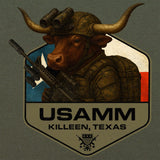 Bull Operator Polygon Texas T-Shirt Shirts 