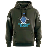 Coast Guard Dad Hoodie Hoodies 