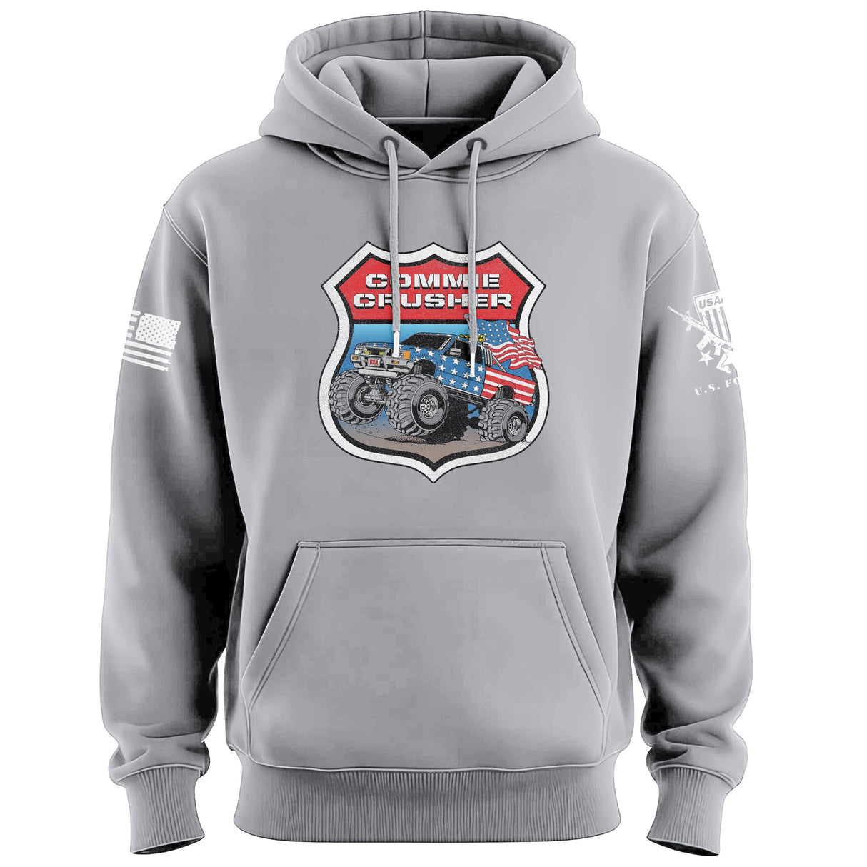 Commie Crusher Monster Truck Hoodie Hoodies 