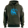 Cyberpunk Koi Design Carrier Battle Group Hoodie Hoodies 