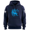 Cyberpunk Koi Design Carrier Battle Group Hoodie Hoodies 