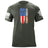 Distressed Vertical US Flag T-Shirt Shirts 87059-S-MG