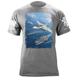 F-14 Carrier Painting T-Shirt Shirts 88176-S-HG