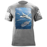 F-14 Carrier Painting T-Shirt Shirts 88176-S-HG