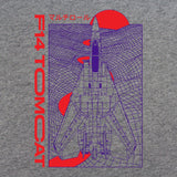 F-14 Tomcat SynthWave Hoodie Hoodies 