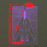 F-14 Tomcat SynthWave Hoodie Hoodies 