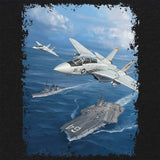 F-14 Carrier Painting T-Shirt Shirts 