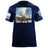 F-22 Gundam T-Shirt Shirts 88030-S-NAVY