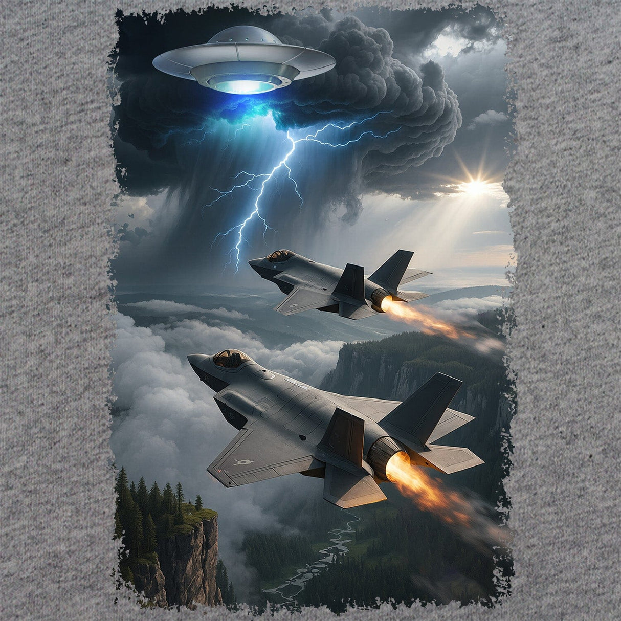 F-35 Storm T-Shirt Shirts 
