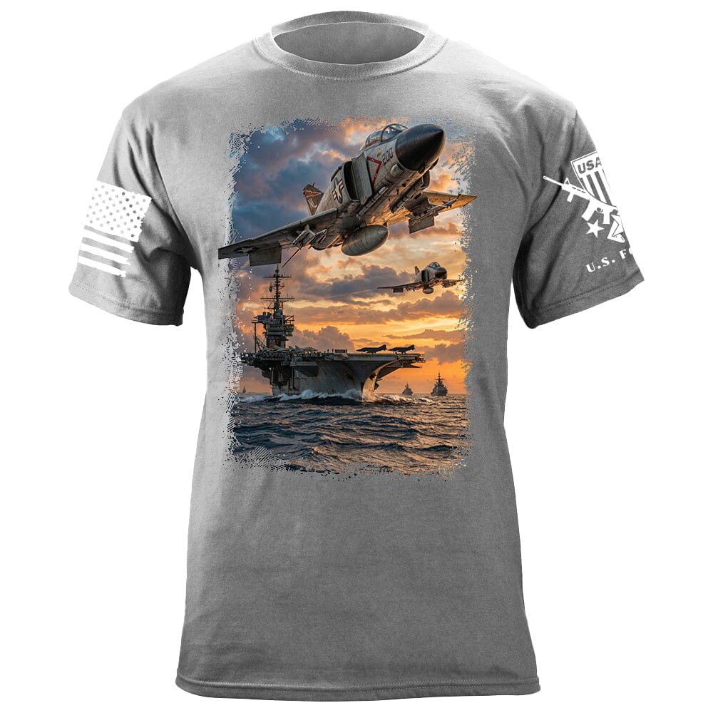 F4 Phantom-Carrier T-Shirt Shirts 88120-S-HG