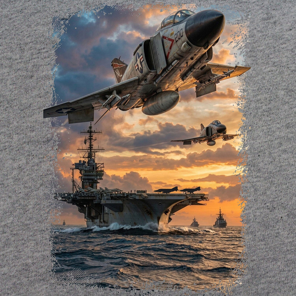 F4 Phantom-Carrier T-Shirt Shirts 
