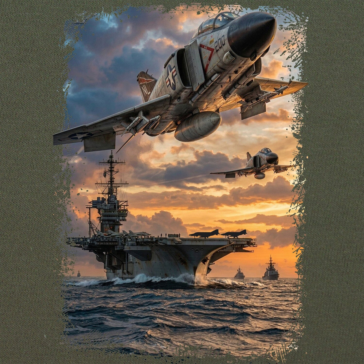 F4 Phantom-Carrier T-Shirt Shirts 