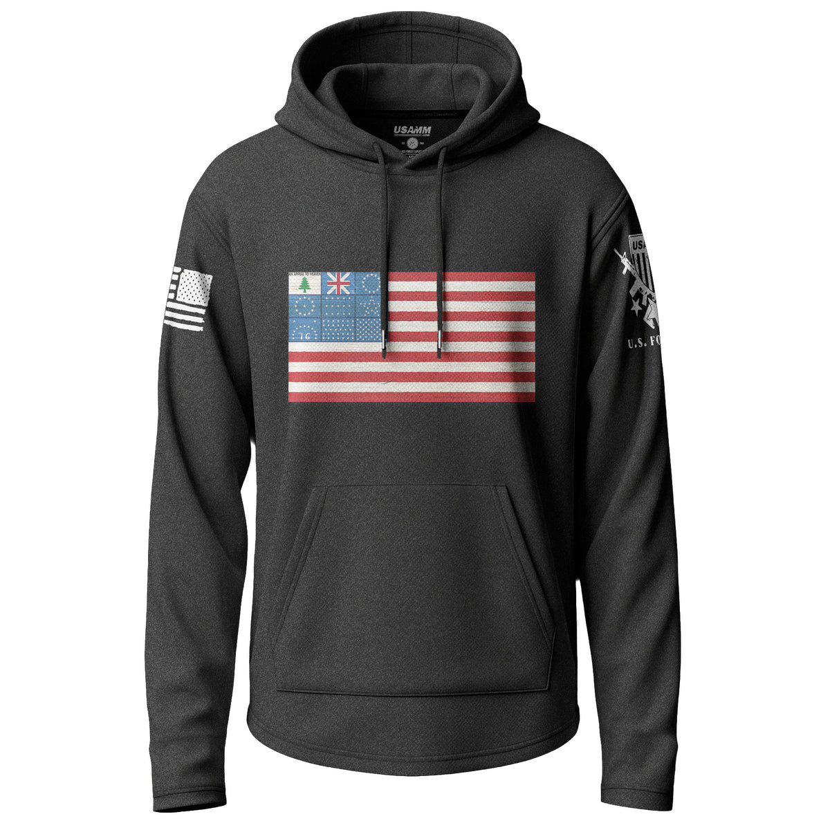 For Which It Stands Historic Flag Graphic Lightweight Hoodie