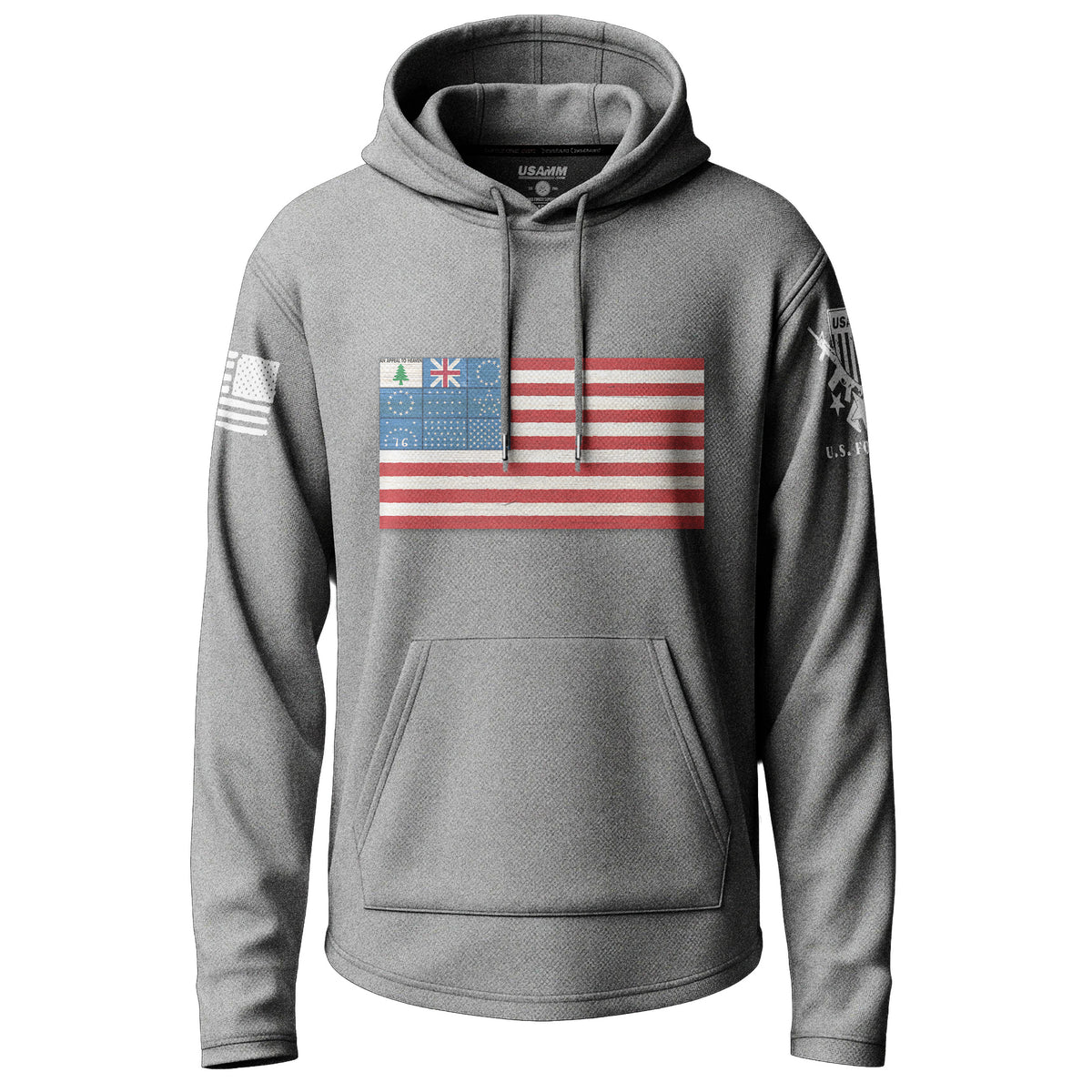 For Which It Stands Historic Flag Graphic Lightweight Hoodie
