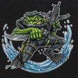 Frogman Cartoon T-Shirt Shirts 