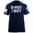 GWOT Boy Text T-Shirt Shirts 88183-S-NAVY