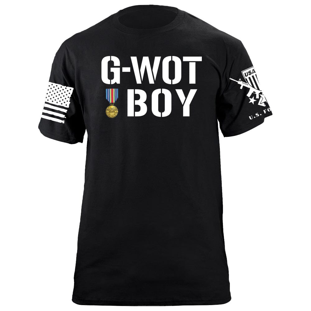 GWOT Boy Text T-Shirt Shirts 88183-S-BK