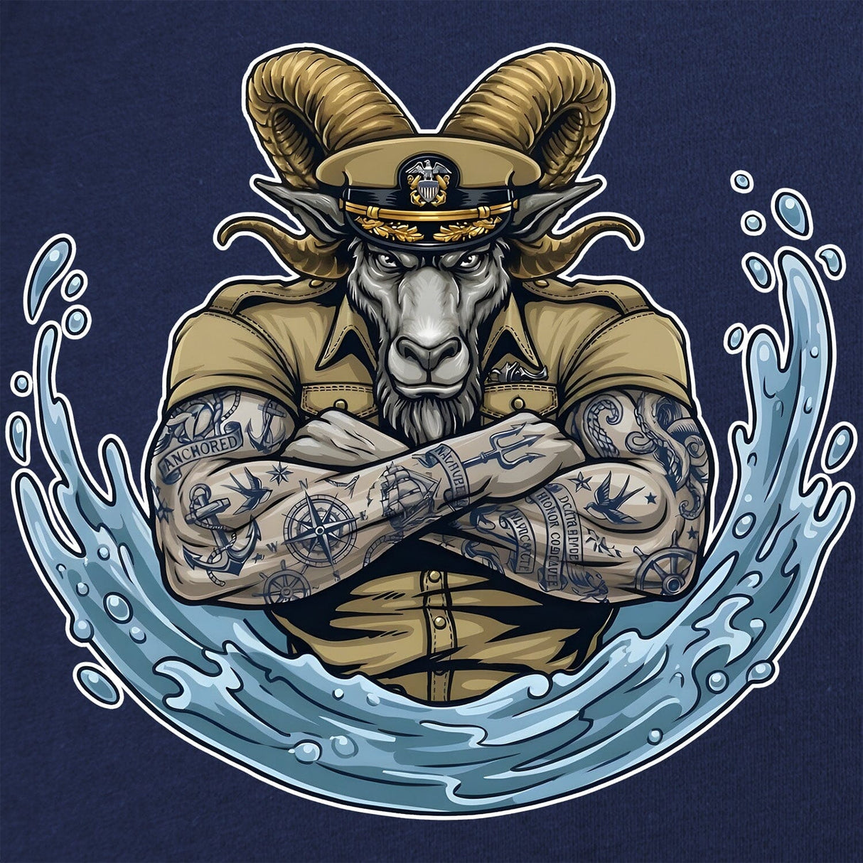 Captain GOAT T-Shirt Shirts 