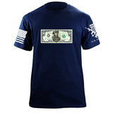 Grant 50 Dollar Bill T-Shirt Shirts 87351-S-NAVY