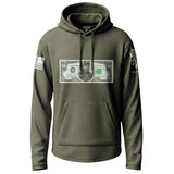 Grant 50 Dollar Bill Lightweight Hoodie