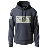 Grant 50 Dollar Bill Lightweight Hoodie