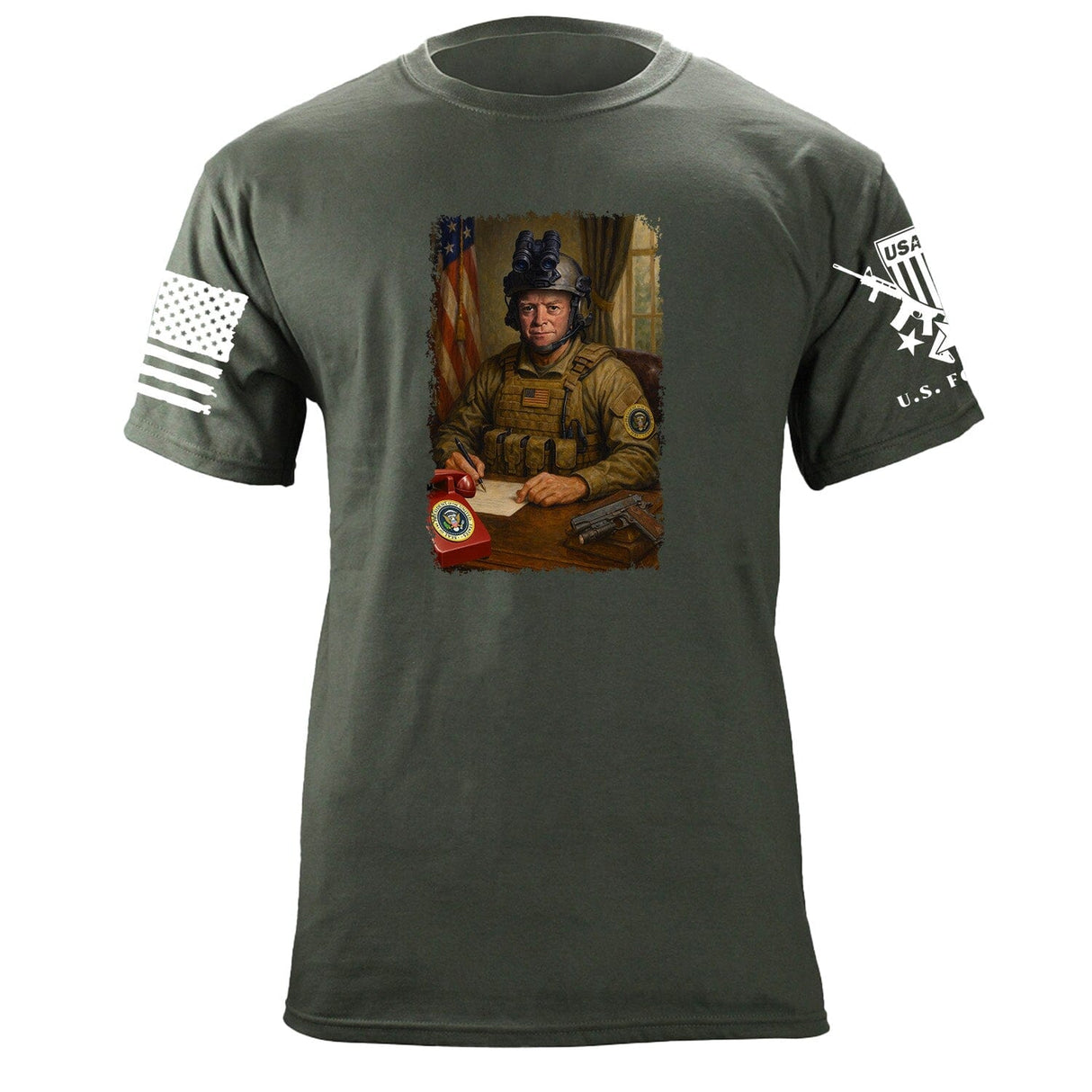 Ike Operator T-Shirt Shirts 87355-S-MG