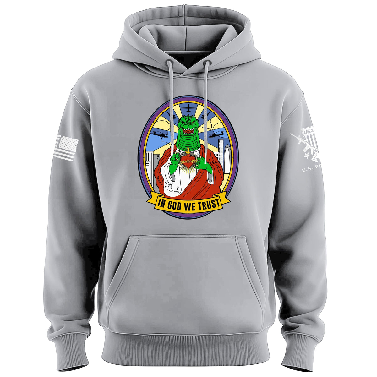 In God We Trust Hoodie Hoodies 100131-S-HG