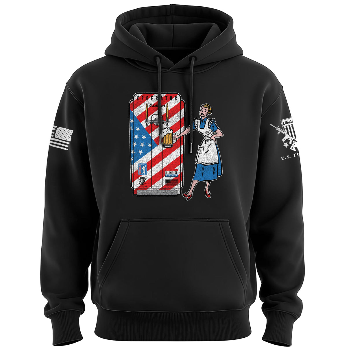 Kegerator Wife Color Hoodie