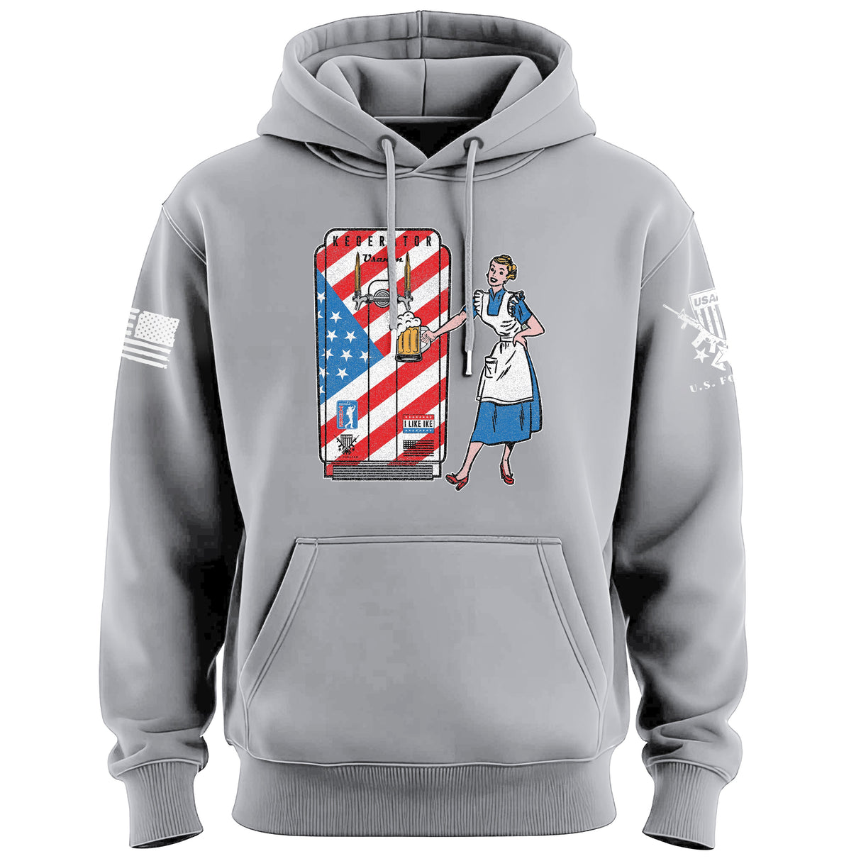 Kegerator Wife Color Hoodie