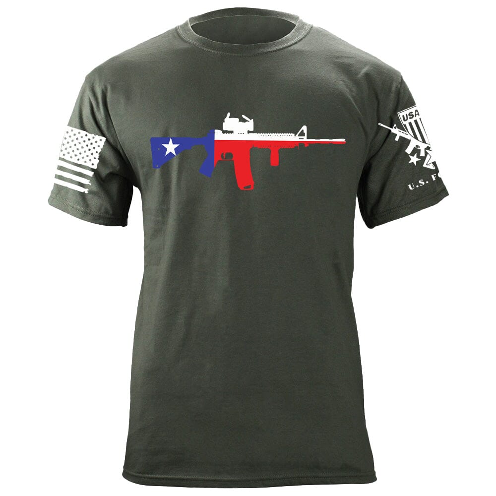 m4 Texas Flag T-shirt