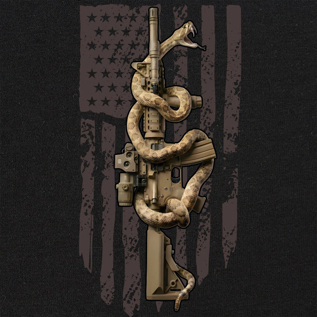 M4 Snake Flag T-Shirt Shirts 