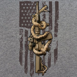 M4 Snake Flag T-Shirt Shirts 