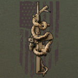 M4 Snake Flag T-Shirt Shirts 