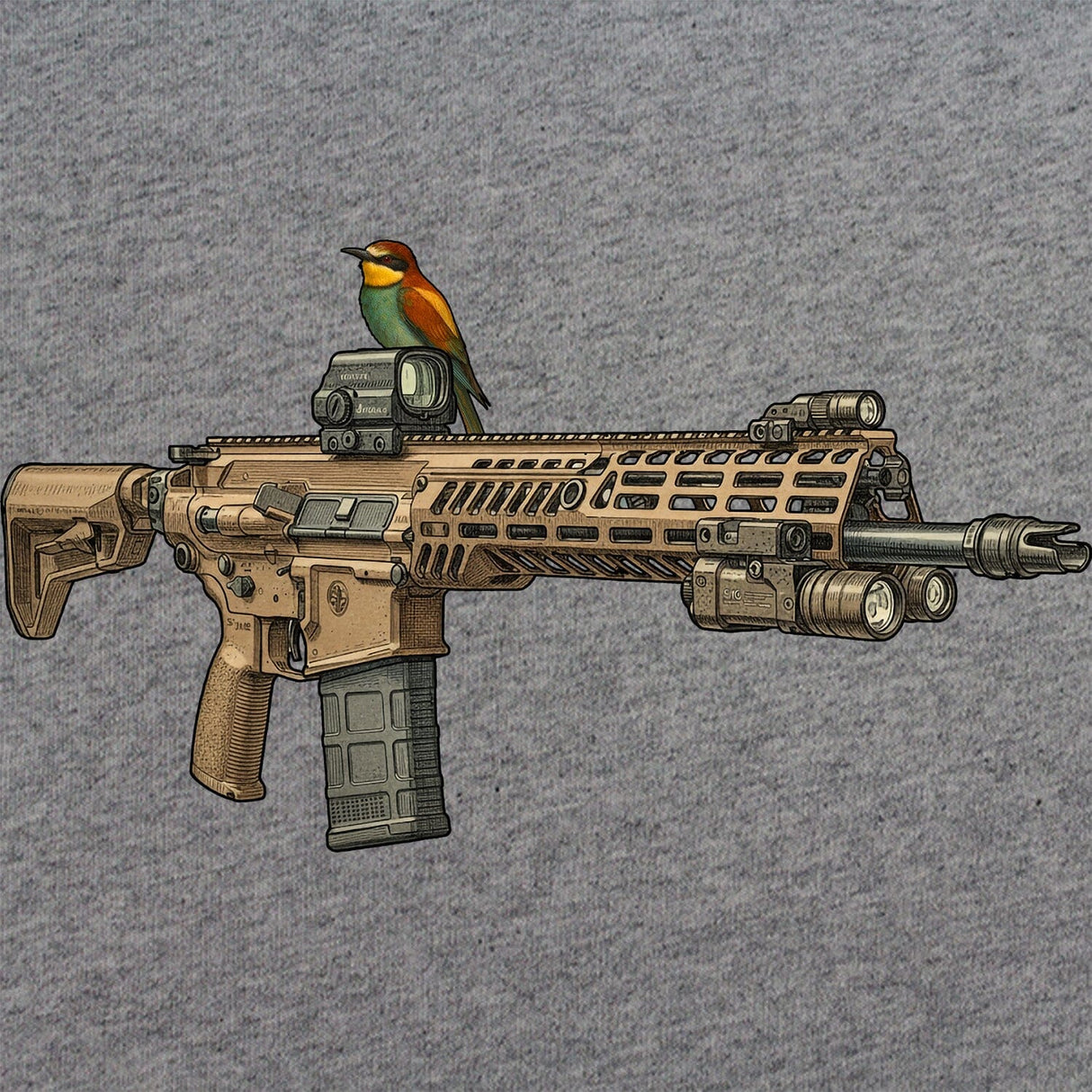 M7 Bird T-Shirt Shirts 