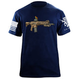 M7 Bird T-Shirt Shirts 87315-S-NAVY